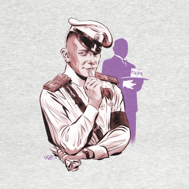 Erich Von Stroheim - An illustration by Paul Cemmick by PLAYDIGITAL2020